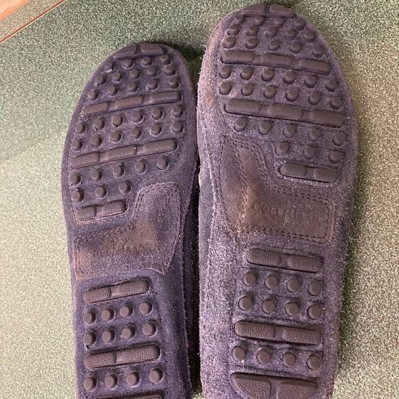 Cole Haan Blue Suede Leather Driving Moccasin - Picture 6 of 16